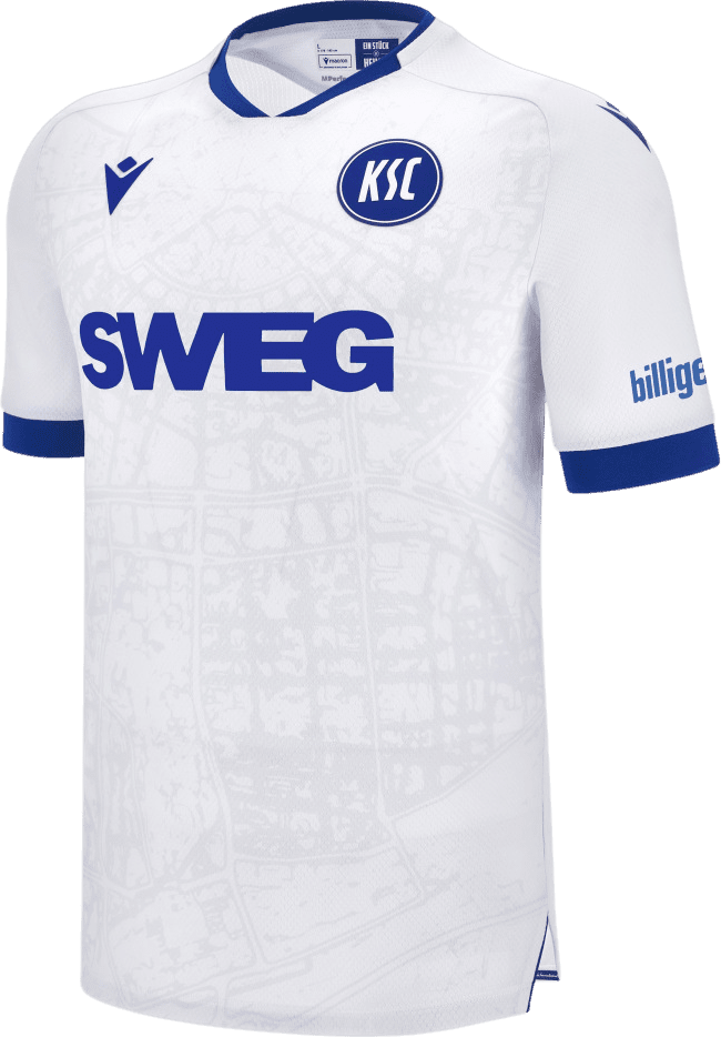 Dres Macron Macron Karlsruher SC Away Jersey 2025/26