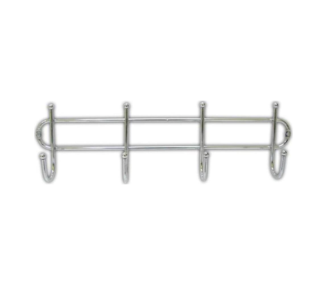 UTC Nástěnný věšák 10,5x37 cm lesklý chrom