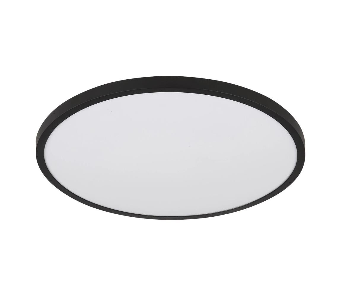 Globo Globo 41566-20S - LED Stropní svítidlo NIELSEN LED/20W/230V pr. 30 cm černá