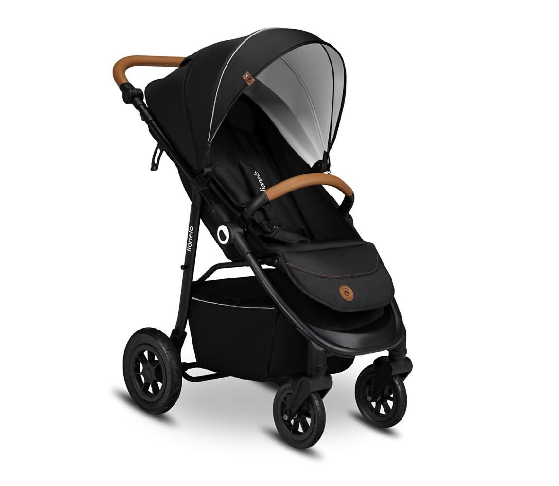 Lionelo Lionelo - Sportovní kočárek NATT Black Onyx