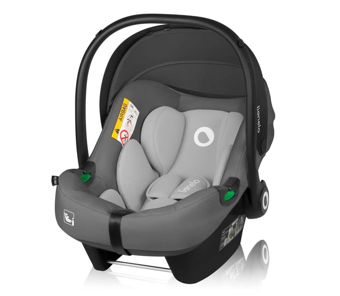 Lionelo Lionelo - Autosedačka LEMMY i-Size 40-87 cm Grey