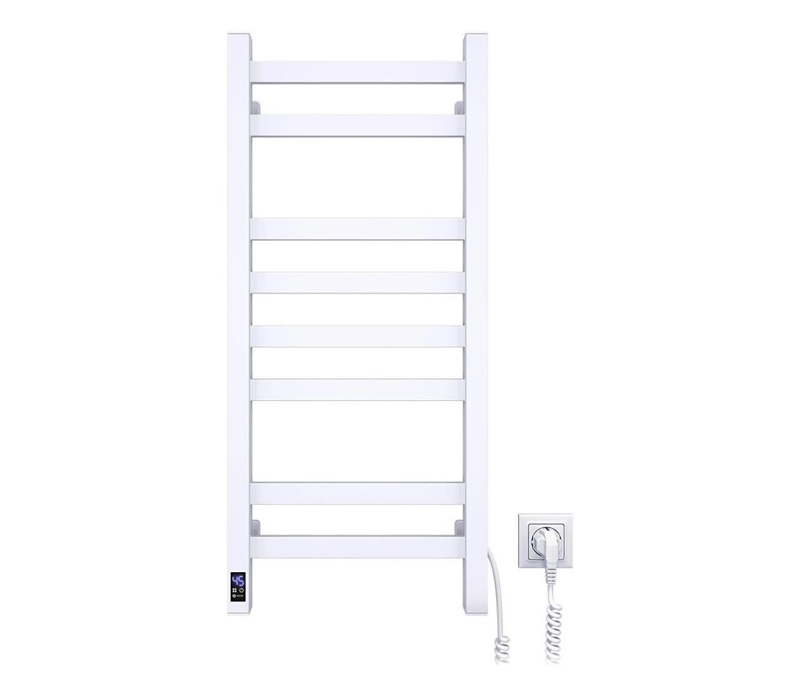 Navin Koupelnový žebříkový radiátor s term. AVANGARD 251W/230V 80,6 cm IP44 bílá pravá