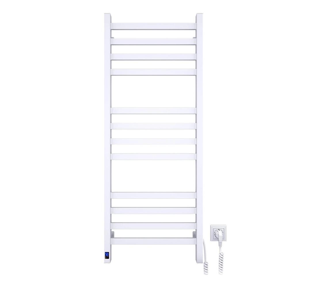 Navin Koupelnový žebříkový radiátor s term. AVANGARD 459W/230V 120,6cm IP44 bílá pravá