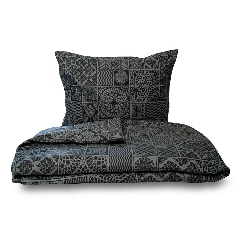 Kvalitex Bavlněné povlečení 140x200 + 70x90 cm - TOKYO černé