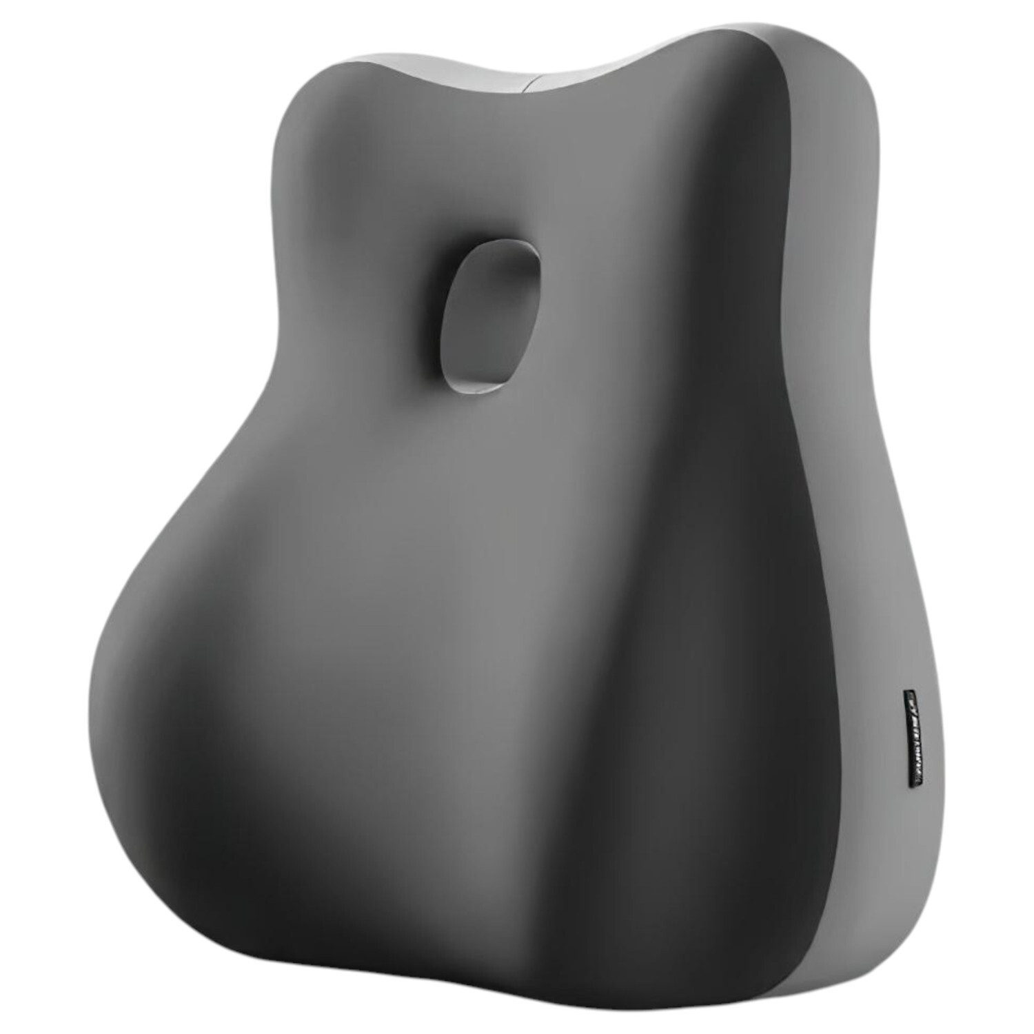 Magický polštář - Paměťová pěna s držákem na dildo (šedý)