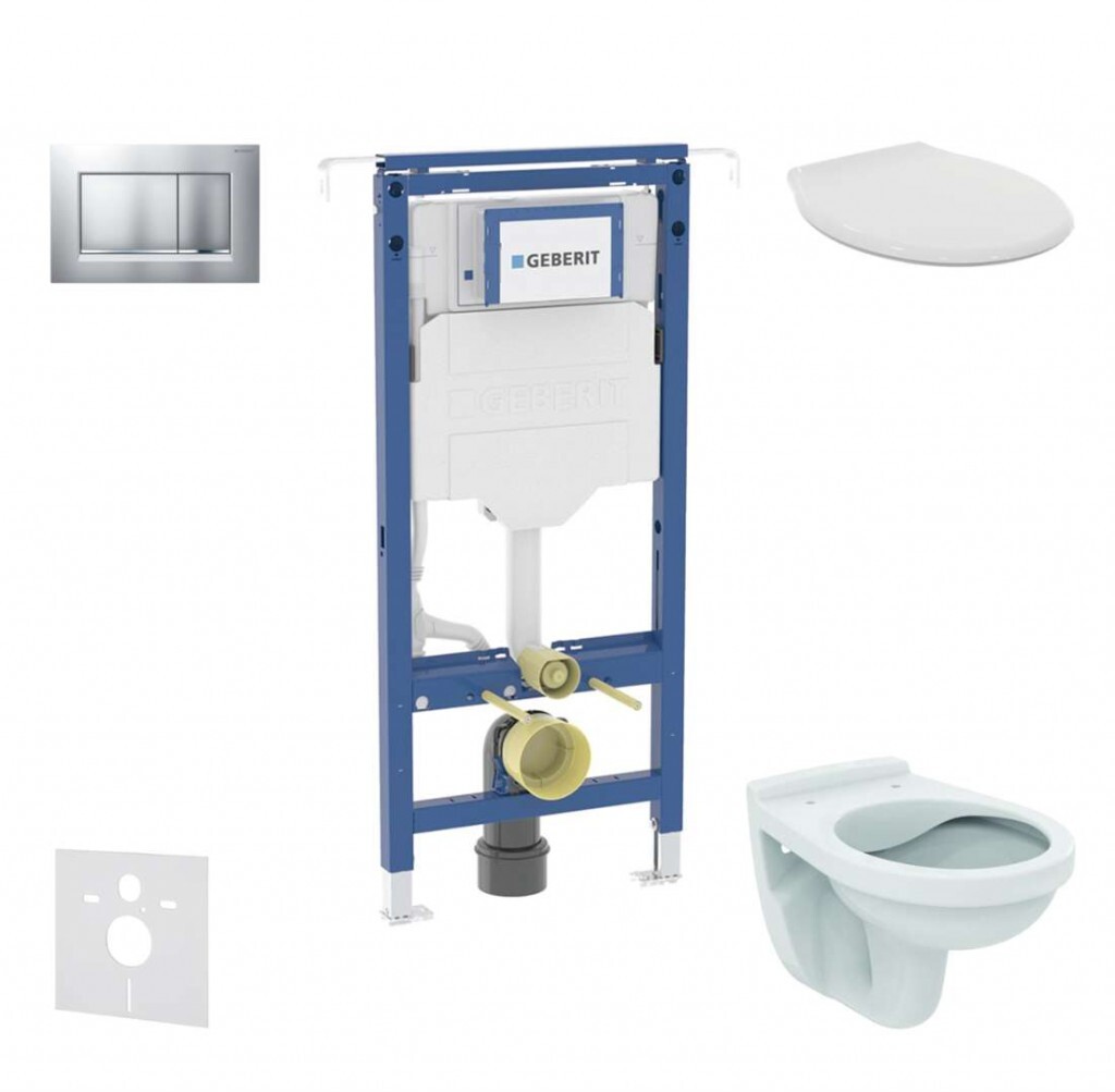 Geberit Duofix s tlačítkem Sigma30 SANI11CD2104