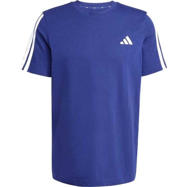 adidas 3-STRIPES SJ TEE Pánské triko, tmavě modrá, velikost XXL