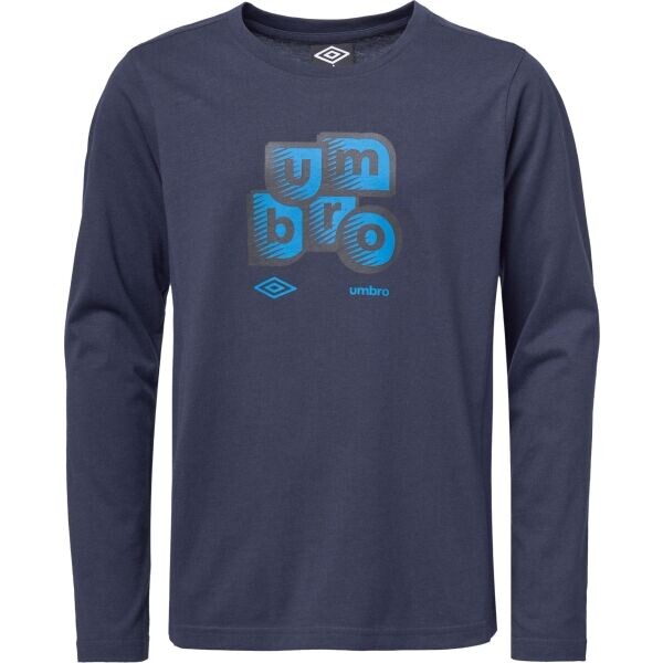 Umbro MALTHE Chlapecké triko, tmavě modrá, velikost
