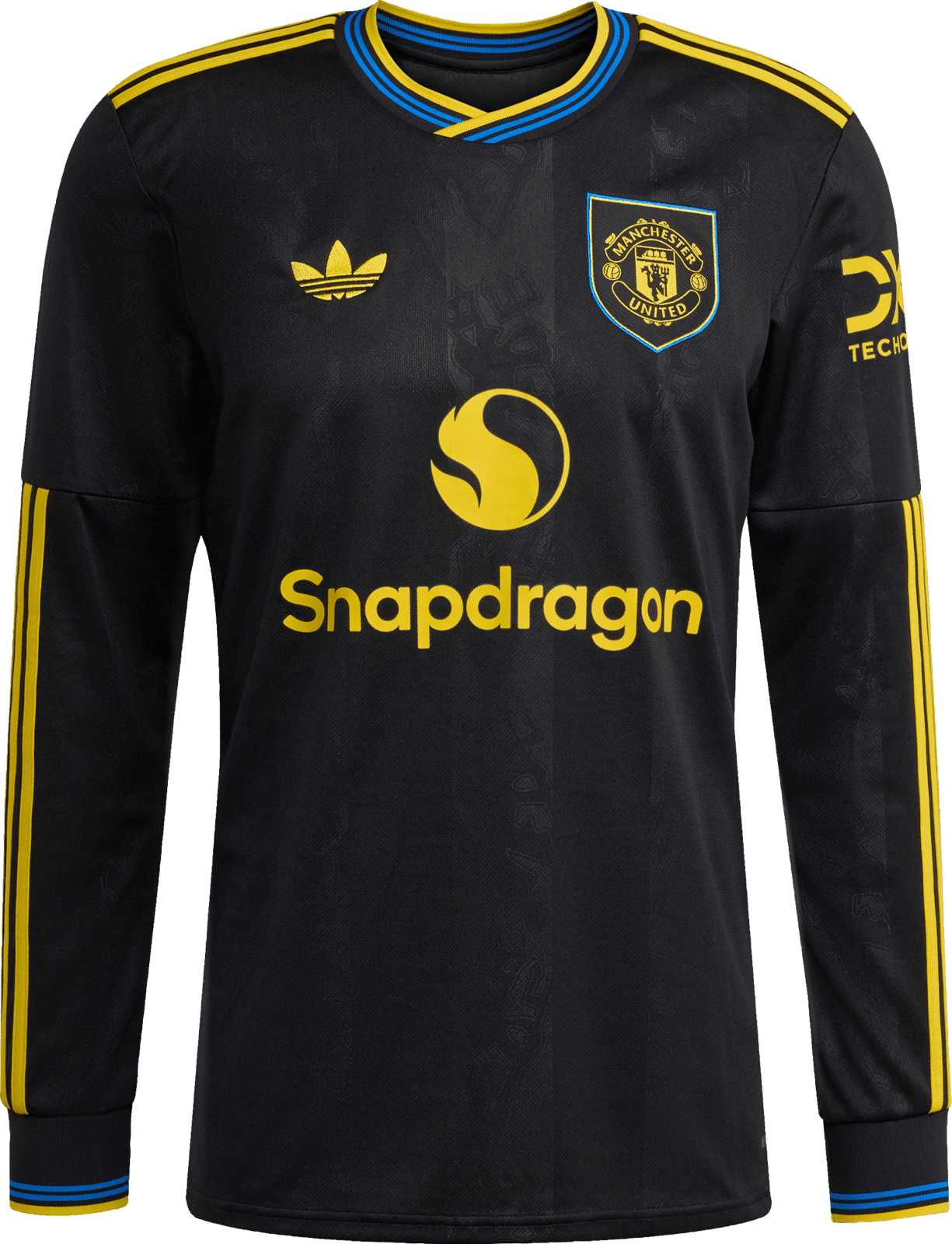 Dres s dlouhým rukávem adidas Originals  Manchester United Long Sleeve 3rd Jersey 2025/26