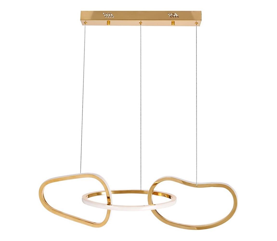 LED Lustr na lanku ANNELI LED/30W/230V 80 cm zlatá