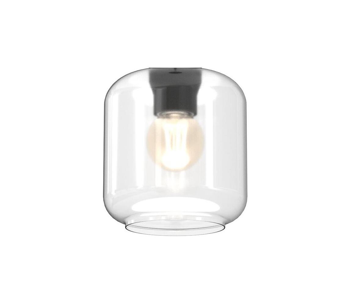 Náhradní sklo k lustru SOMBRA E27 pr. 16 cm čirá