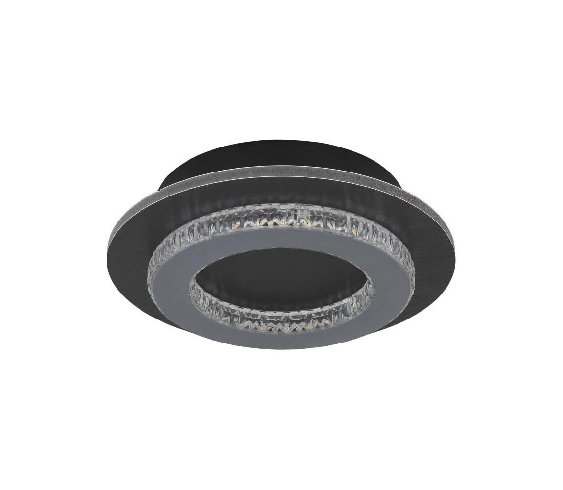 Globo Globo 48042-12A - LED Stropní svítidlo JAYDEN LED/12W/230V pr. 20 cm antracit