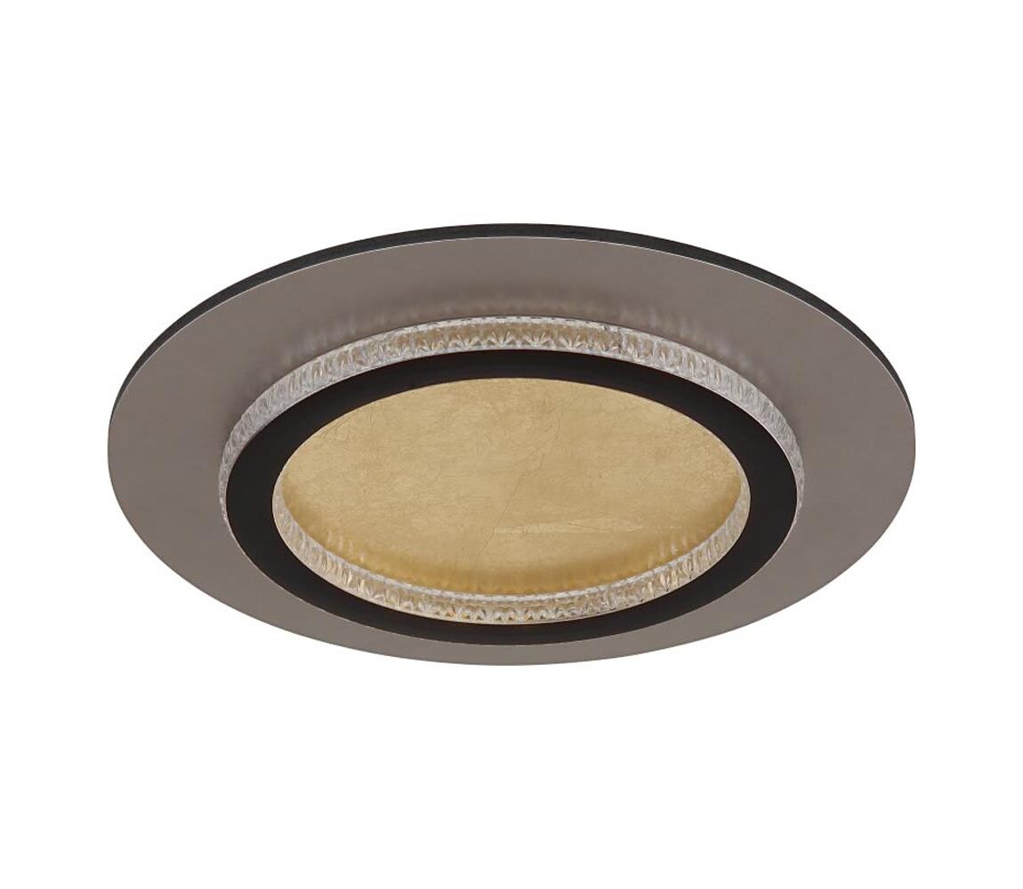 Globo Globo 48042-24G - LED Stropní svítidlo JAYDEN LED/24W/230V pr. 35 cm černá