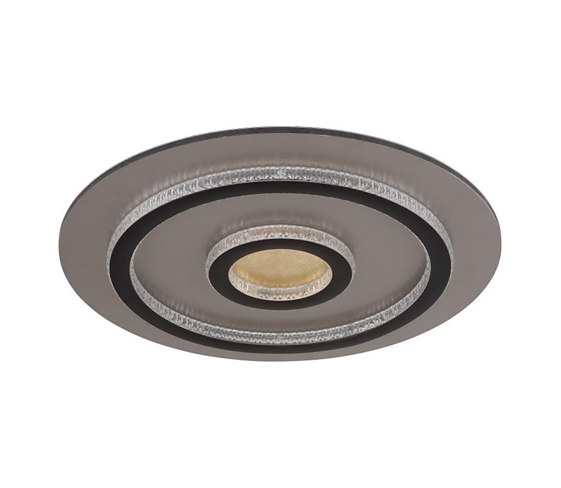 Globo Globo 48042-40G - LED Stm. stropní svítidlo JAYDEN 40W/230V pr. 45 cm černá + DO