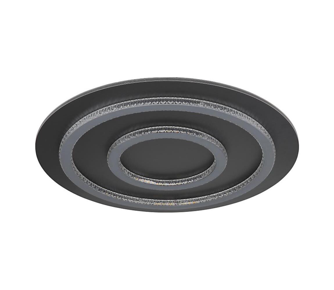 Globo Globo 48042-60A -LED Stm. stropní svítidlo JAYDEN 60W/230V pr. 55 cm antracit+DO