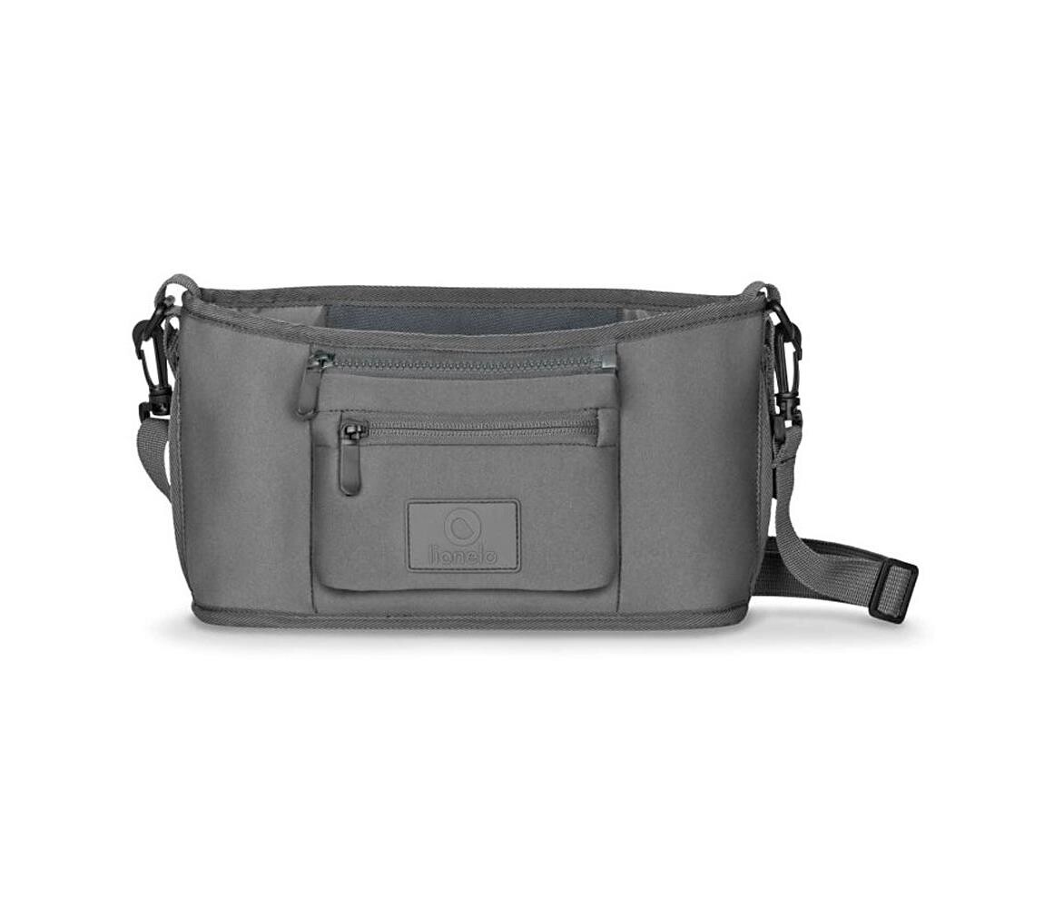 Lionelo Lionelo - Organizér na kočárek LITTLE CUBE Grey Stone
