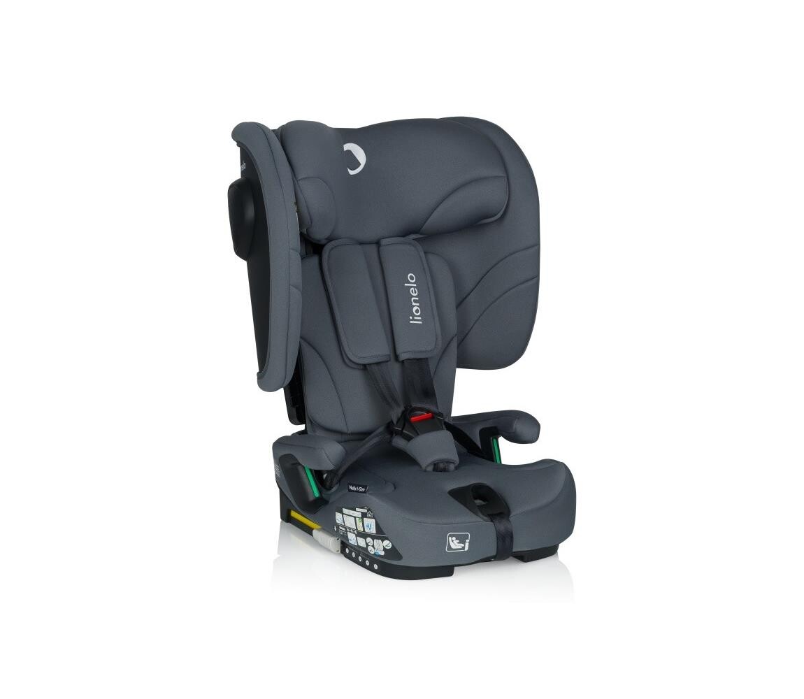 Lionelo Lionelo - Skládací autosedačka NELLY i-Size 76-150 cm Grey Graphite