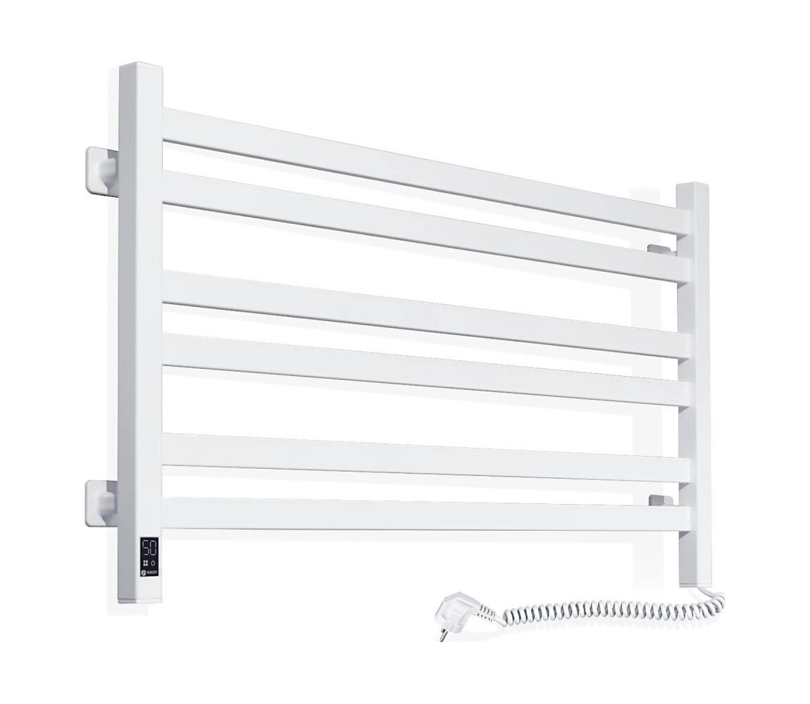 Navin Koupelnový žebříkový radiátor s term. AVANGARD 316W/230V 50,6 cm IP44 bílá pravá