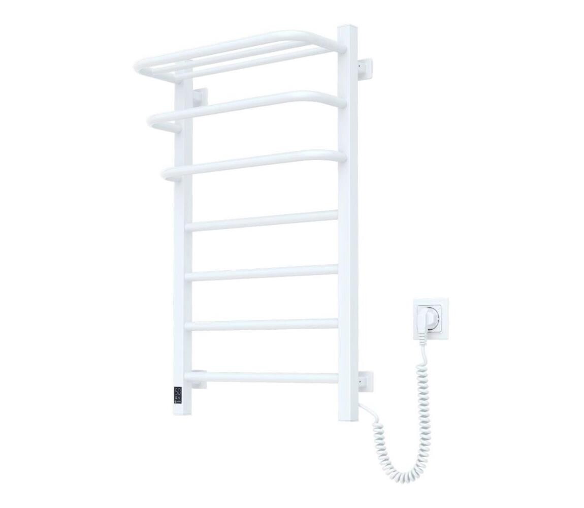 Navin Koupel. elektrický radiátor s term. FORTIS 350W/230V 80,6 cm IP44 bílá pravá