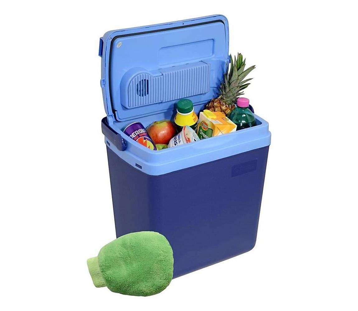 Chladící box s displejem 48W/230/12V 25 l modrá