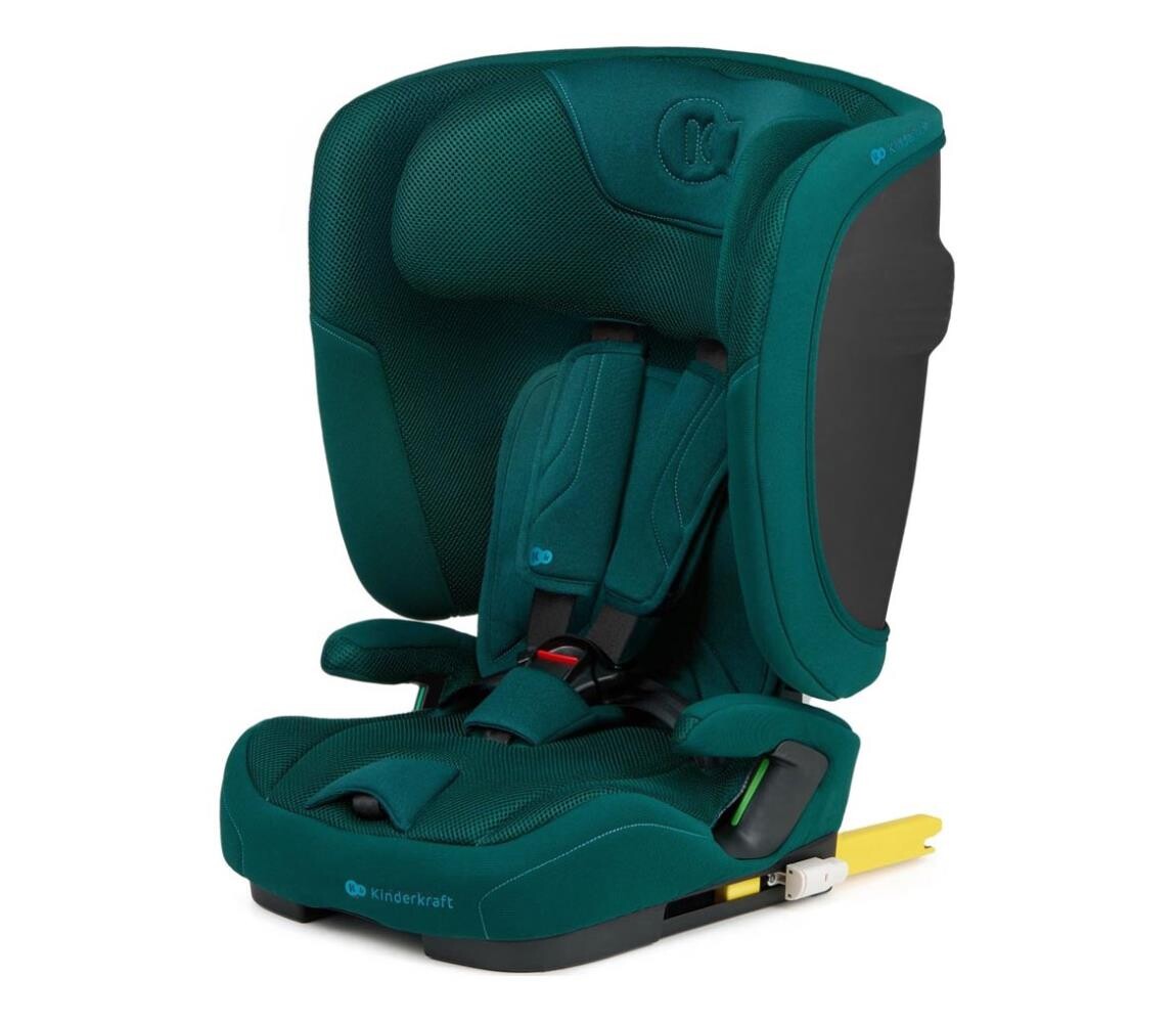 Kinderkraft KINDERKRAFT - Autosedačka FIX2GO i-Size 76-150 cm tyrkysová