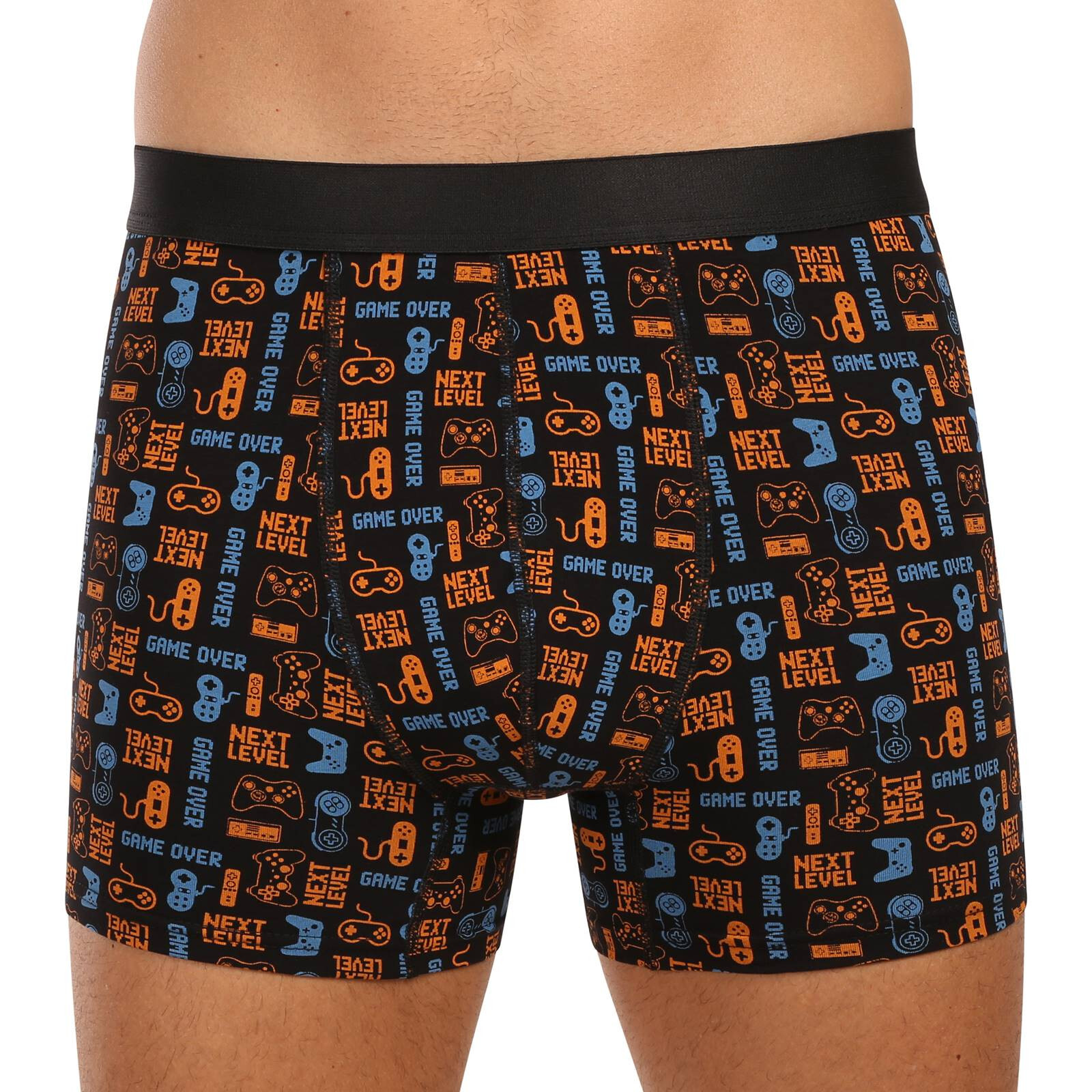 Pánské boxerky Nedeto vícebarevné (1NBV3) L, trenky / trenýrky