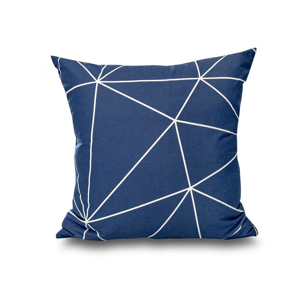 Kvalitex Bavlněný povlak na polštářek 40x40 cm - GRID modré