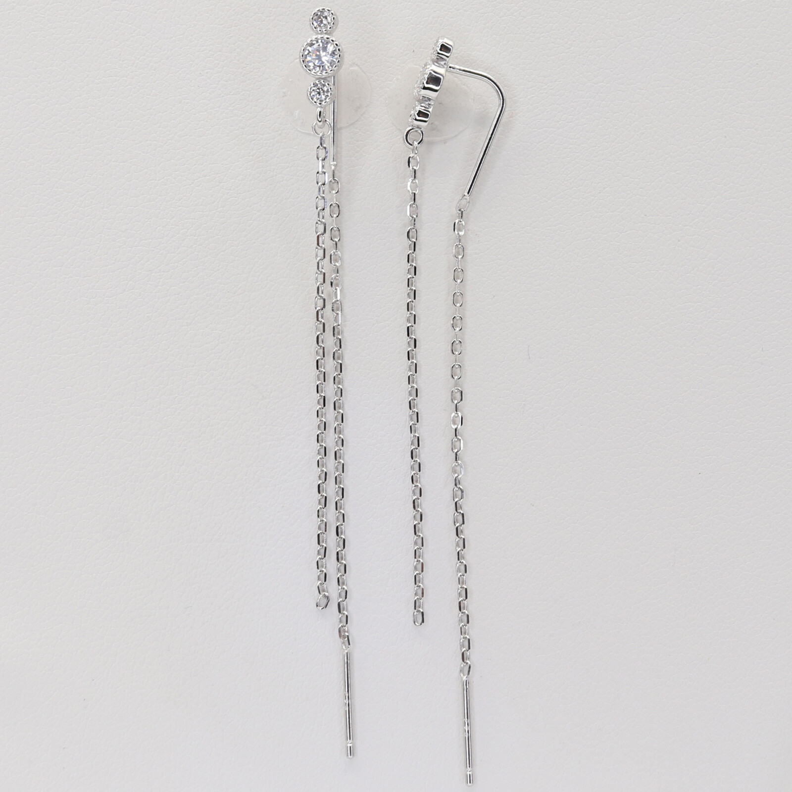 Stříbrné náušnice 113523