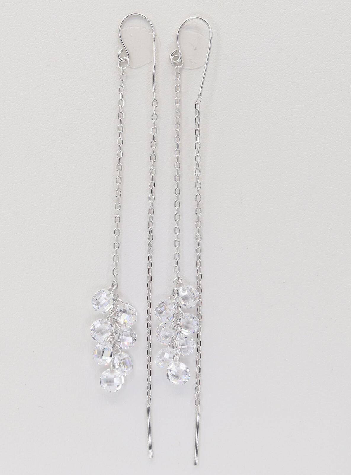 Stříbrné náušnice 113536