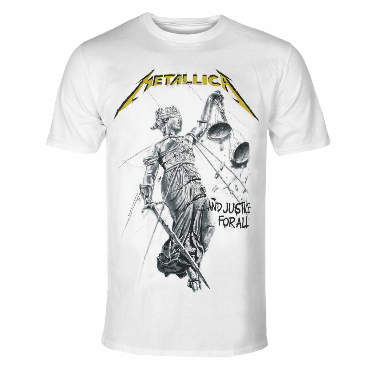 Tričko metal pánské Metallica - AND JUSTICE FOR ALL - PLASTIC HEAD - PHDMTLTSWJUS S