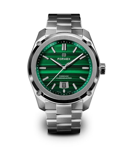 Formex Essence FortyThree Automatic Chronometer Malachite Steel Bracelet 0330.1.6390.100