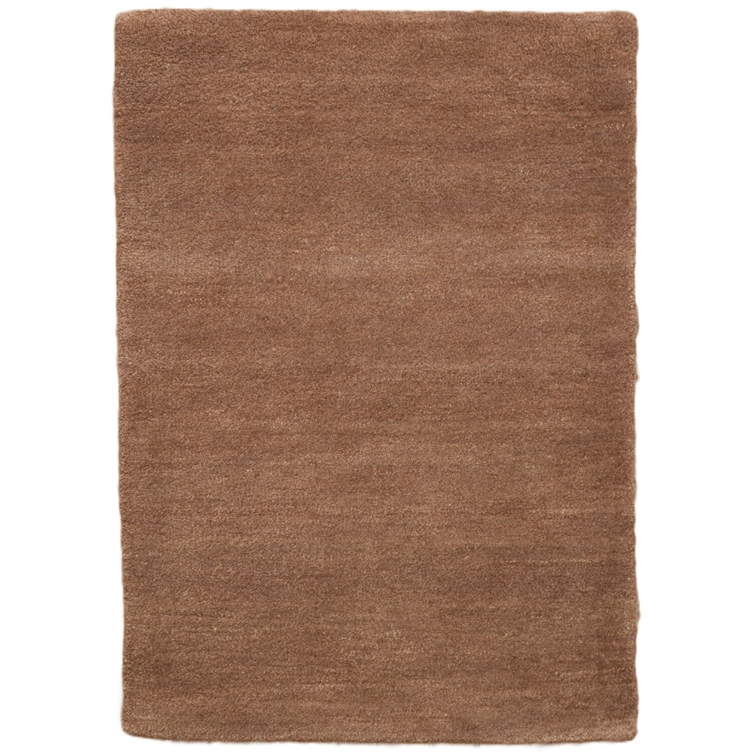 Ručně všívaný kusový koberec Asra wool hnědá, 60x110, hnědá, ložnice, Tiwari Carpet