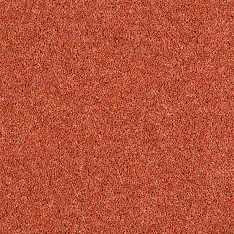 Metrážový koberec Eton terra, na míru, šíře 4m, oranžová, filc, kancelář