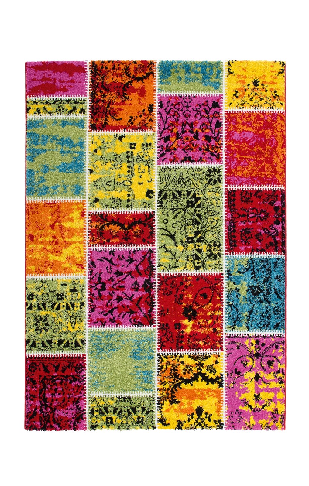 AKCE: 160x230 cm Kusový koberec WAIKIKI 383 MULTI, vícebarevná, Obsession