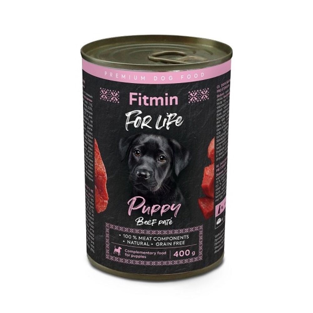 Fitmin Dog For Life konzerva Puppy Beef 400 g | Konzerva pro psy