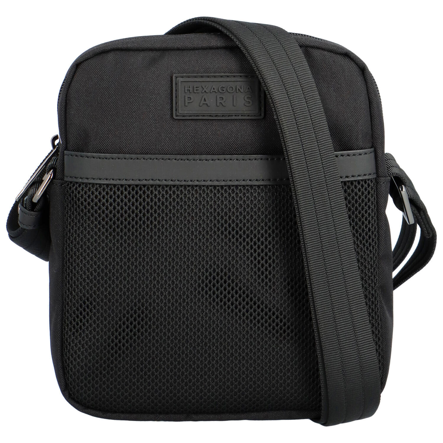 Pánská crossbody taška černá - Hexagona Simothy černá