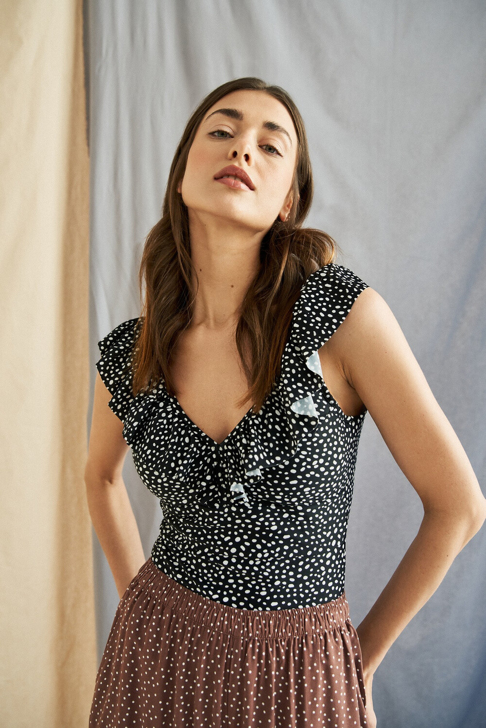 Marisse One-Piece Swimsuit L-Sj-3702 Black