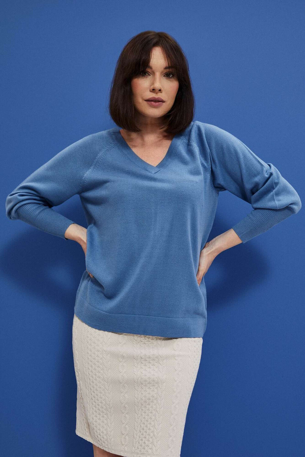 Marisse Sweater Z-Sw-3902 D.Blue