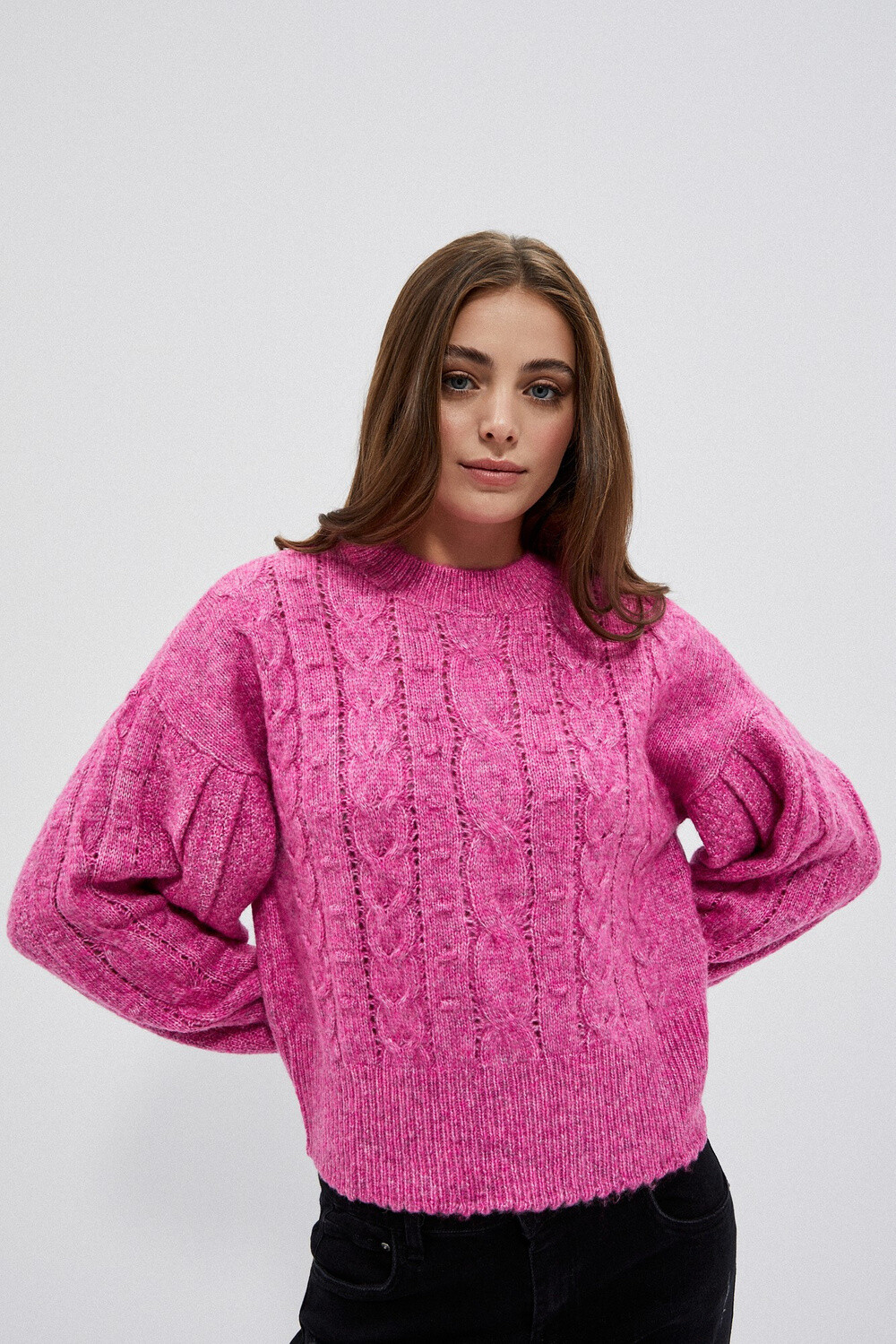 Marisse Sweater Z-Sw-3928 Orchid