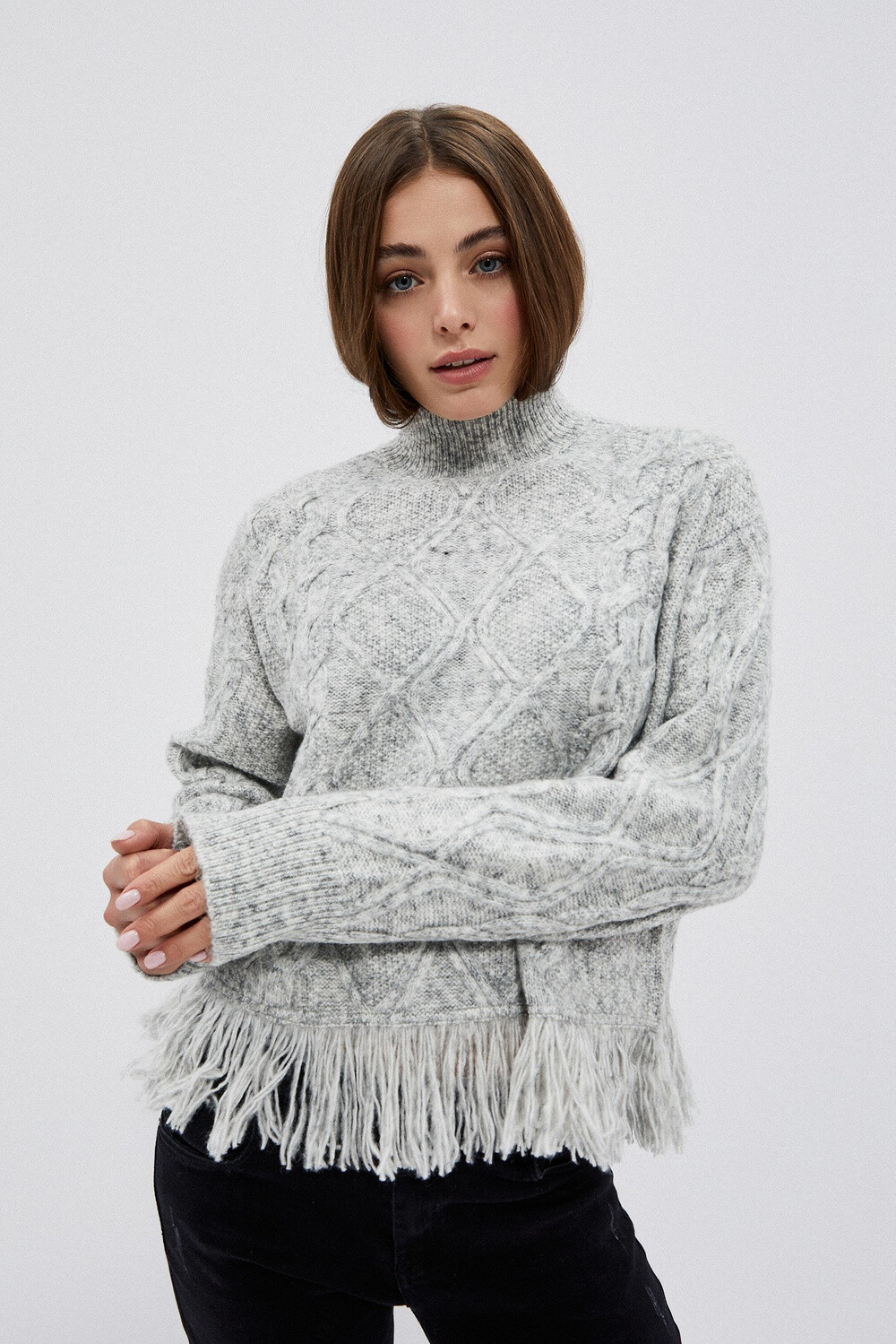 Marisse Sweater Z-Sw-3934 Grey Mel