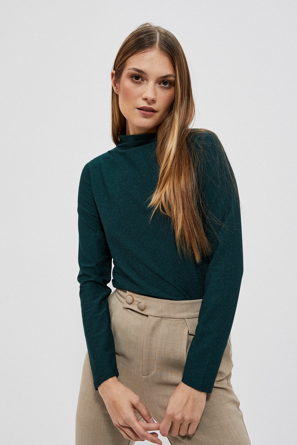 Marisse Blouse Z-Ts-3924 D.Green