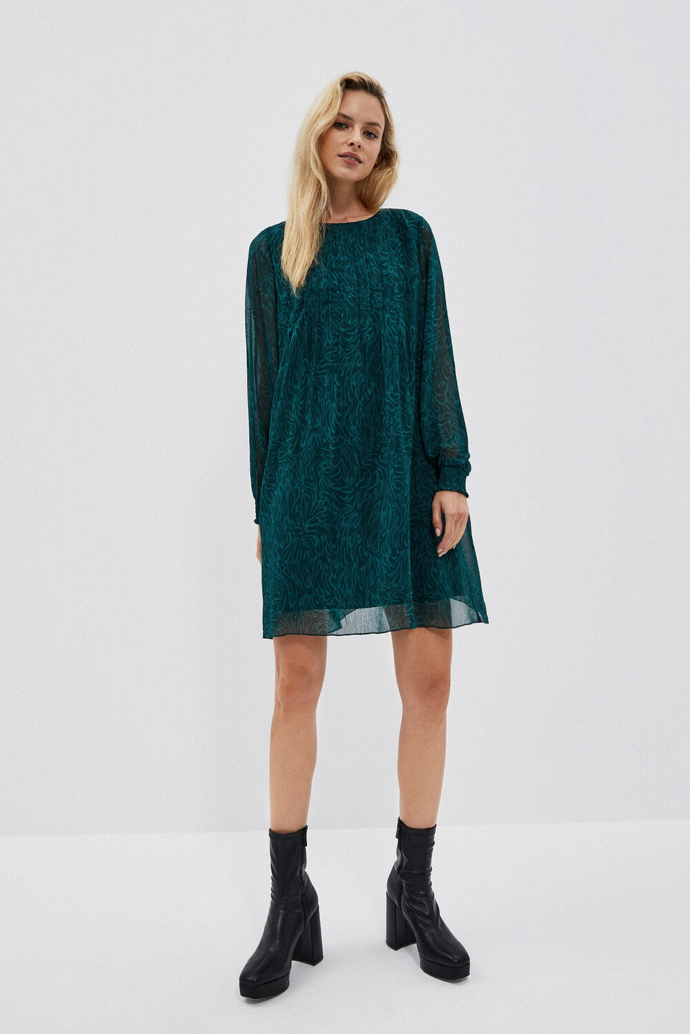 Marisse Dress Z-Su-3935 D.Green