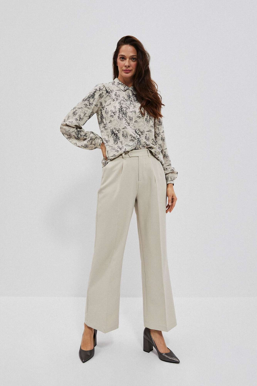 Marisse Women's Trousers L-Sp-4004 L.Beige