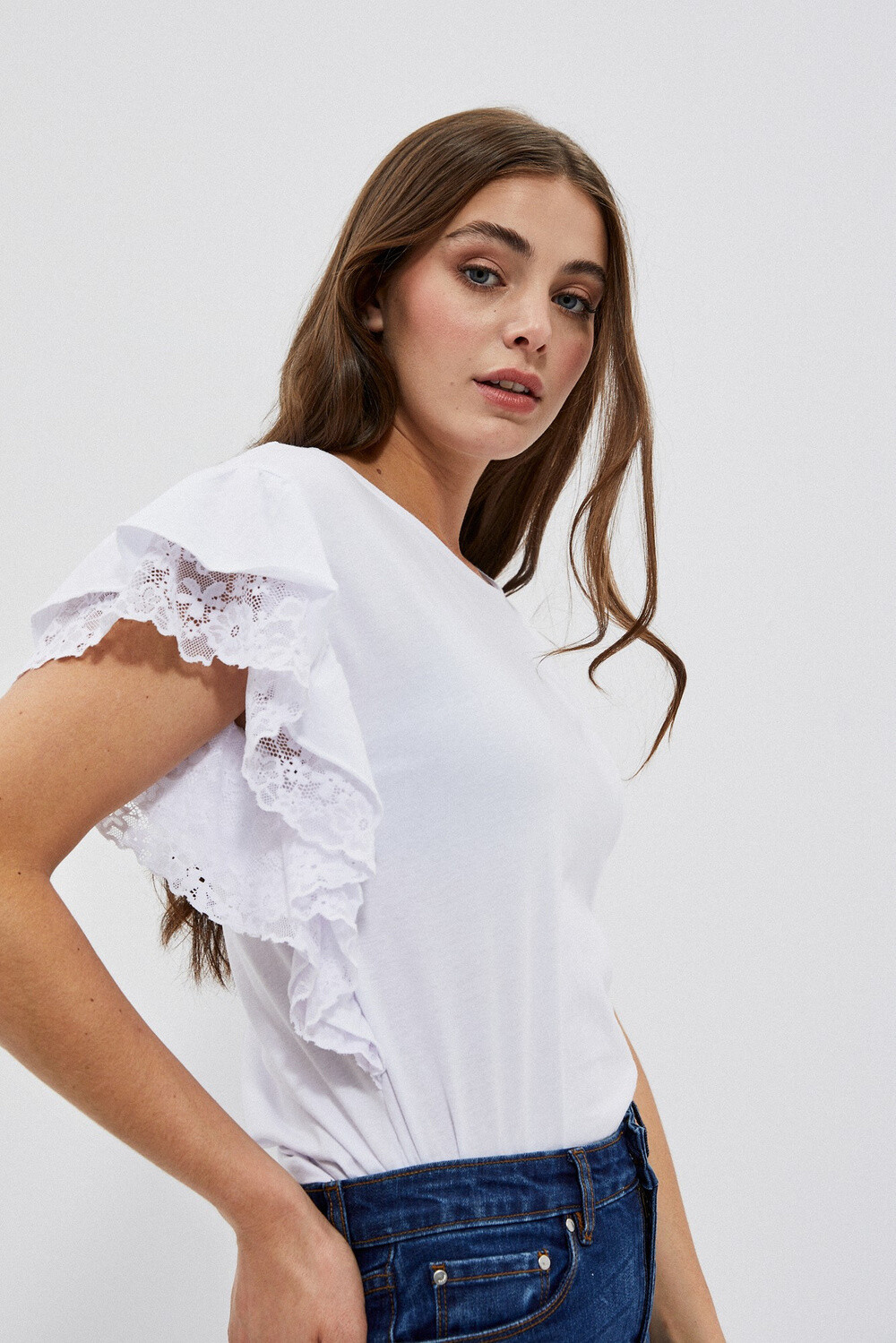 Marisse Blouse L-Ts-4001 White