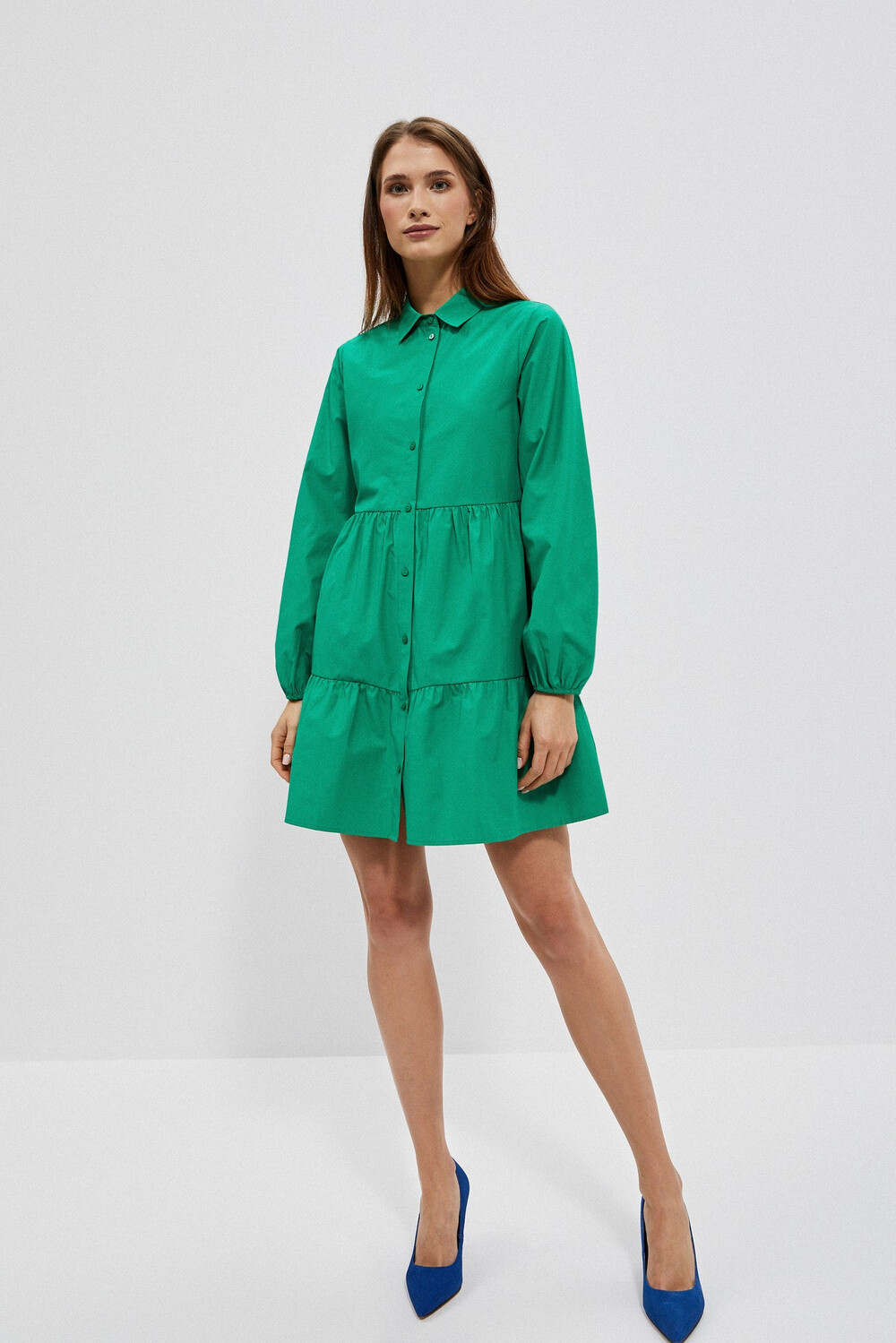 Marisse Women's Dress L-Su-4006 Green