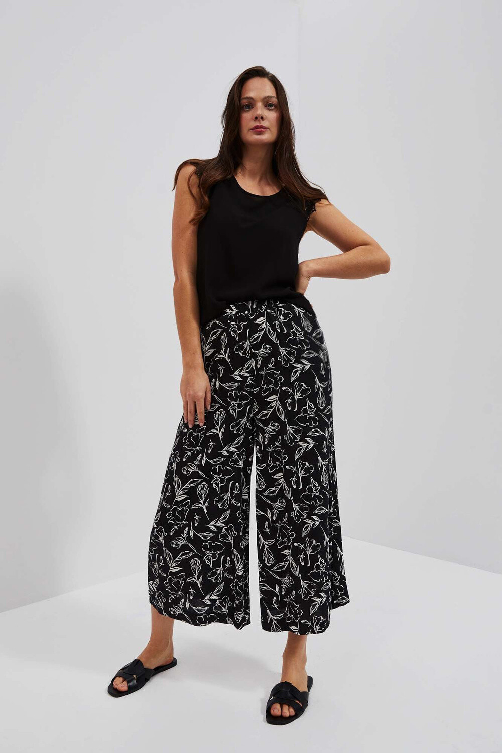 Marisse Women's Trousers L-Sp-4024 Black