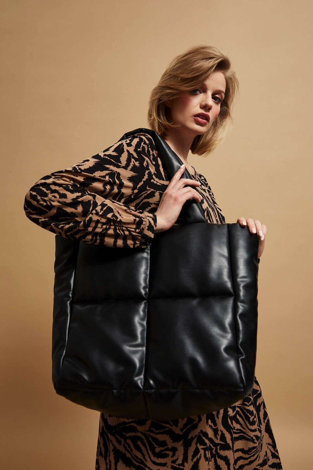 Marisse Large Quilted Bag