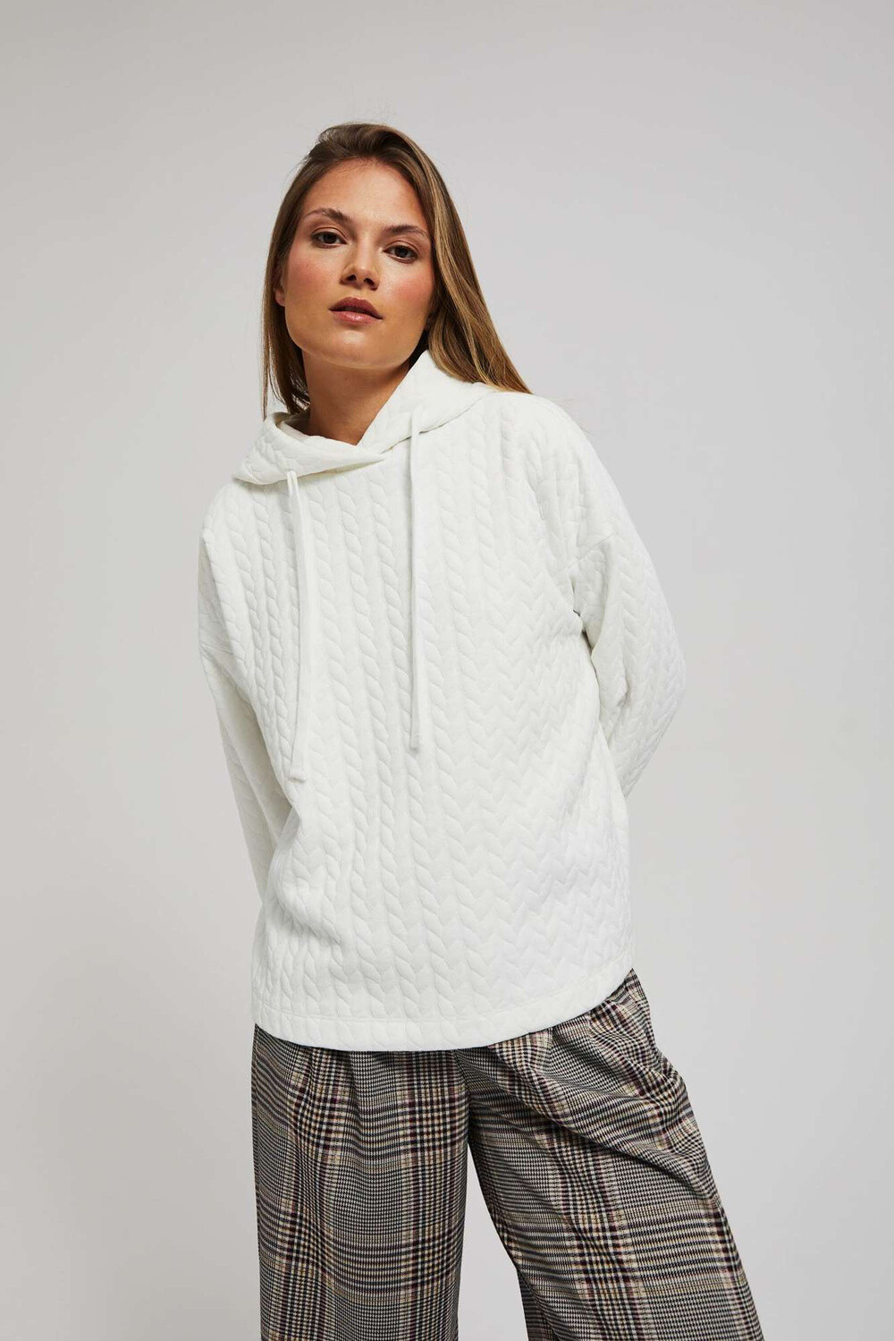 Marisse Pearl Long-Sleeved Hoodie