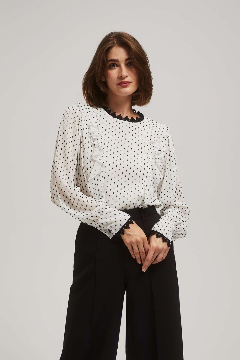 Marisse Ruffled Shirt