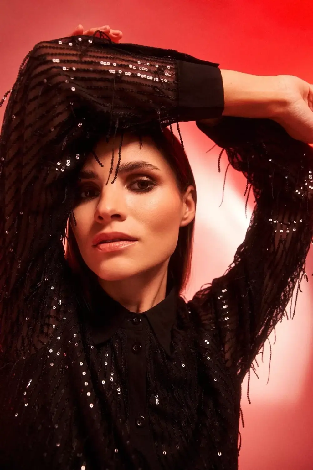 Marisse Sequined Shirt